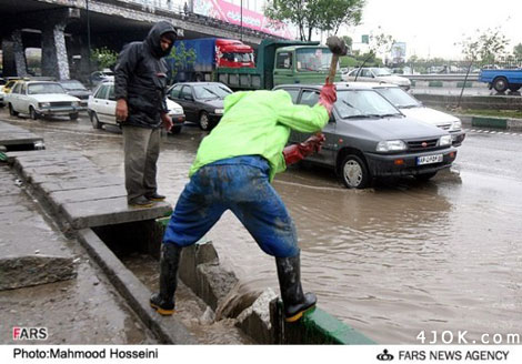سیلاب در تهران